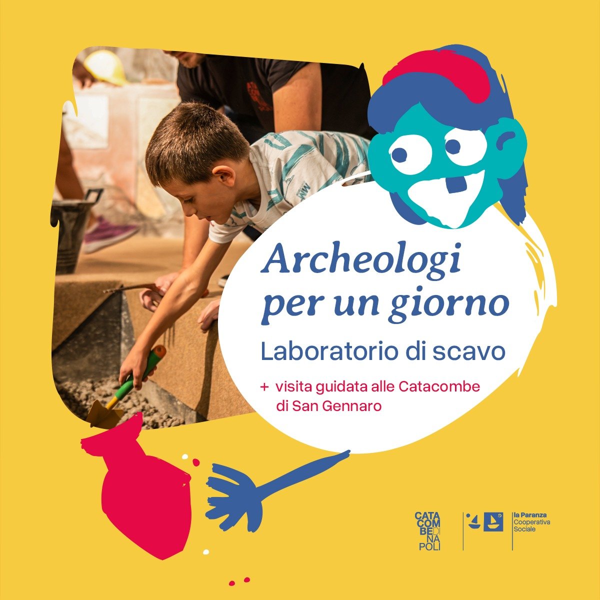 Archeologi per un giorno – laboratorio di scavo per bambine e bambini<